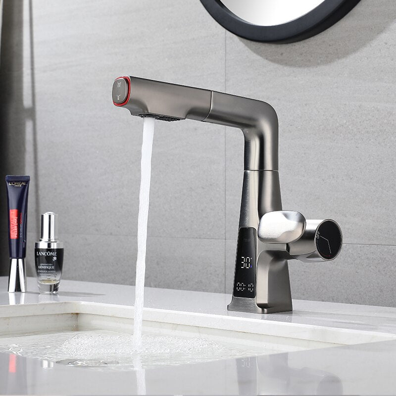 Flow Pro Rotatable Temperature Display Smart Faucet - Image 9