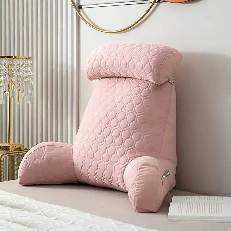 Ultra Cool Latex Washable Comfy Reading Back Pillow - Image 7