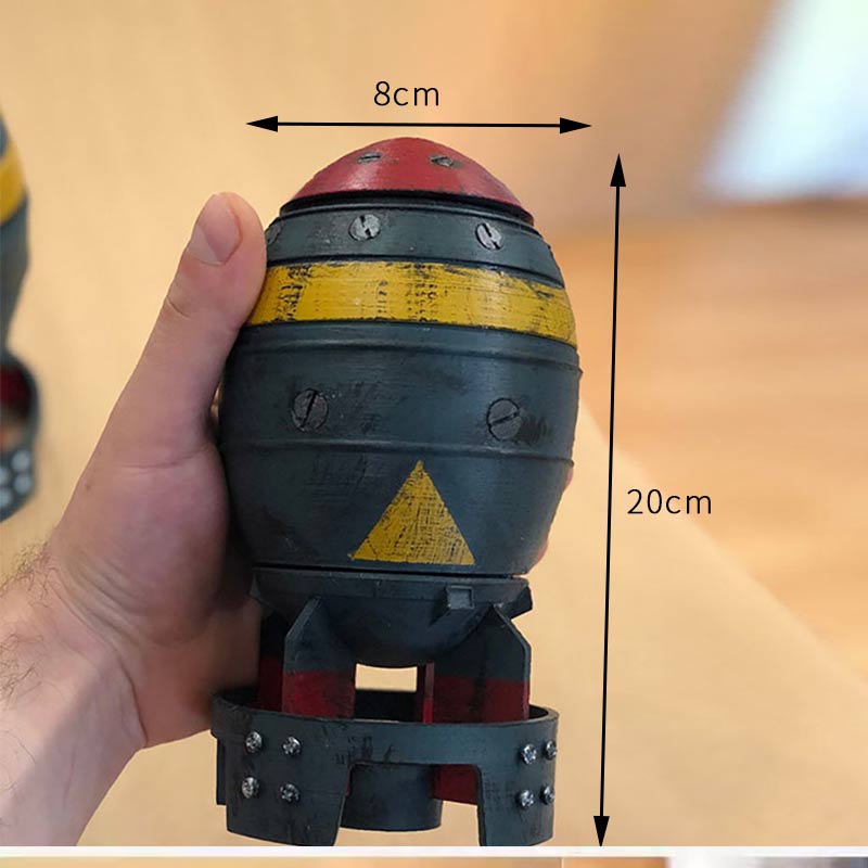 Mini Bomb Home Resin Storage Box - Image 1