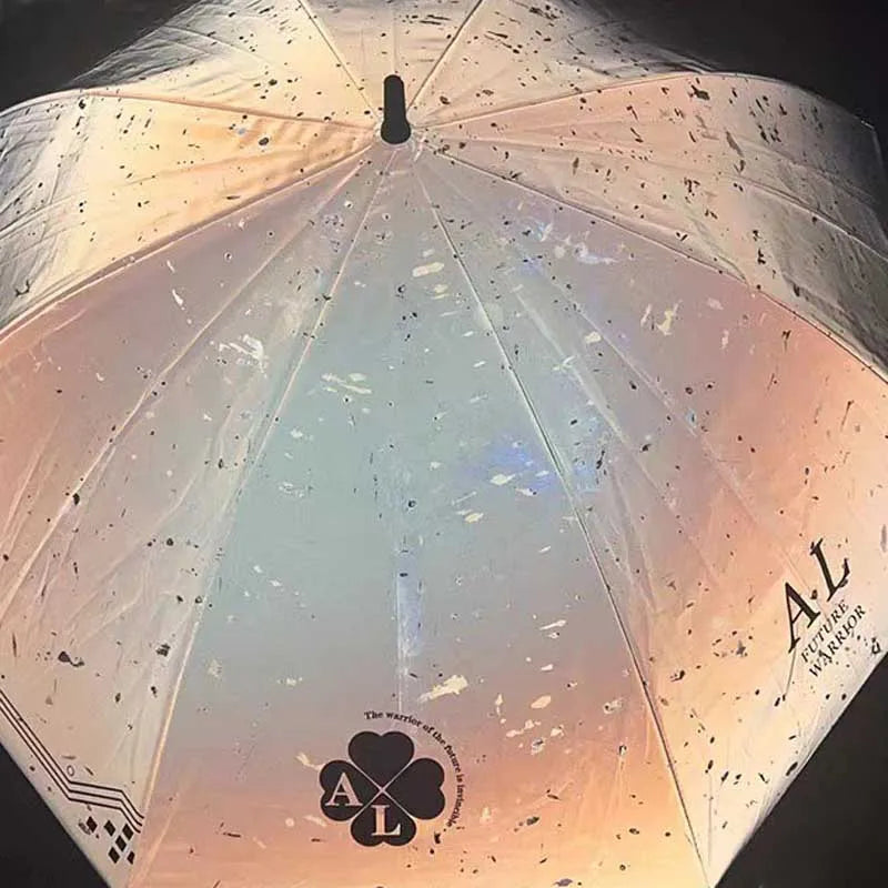 Rainbow Reflective Color-Changing Umbrella - Image 1