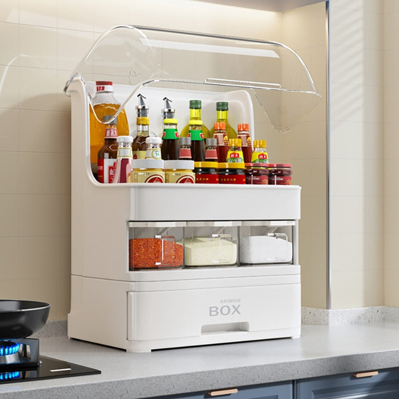 MultiFunctional Double Rack Spice Organizer - Image 2