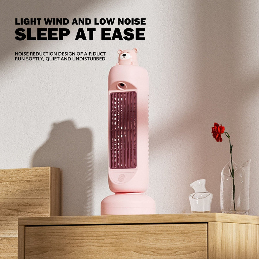 Mini Bear Air Cooler Humidifier Fan - Image 3
