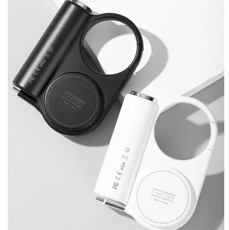 Clip-On Dual-Port Emergency Power Bank - Image 1