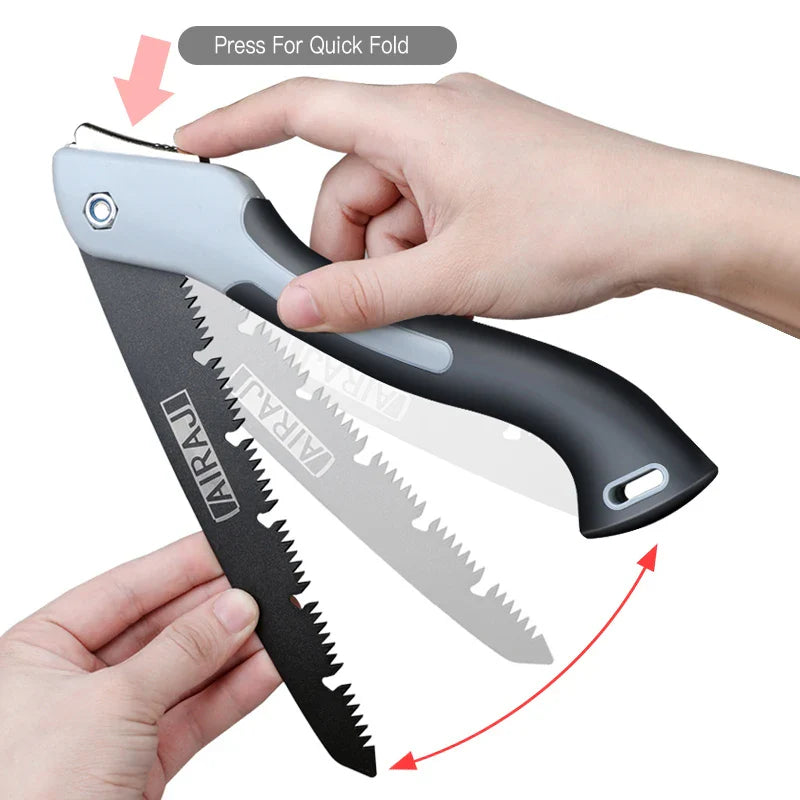 Woodworking Camping Craftsman Folding Hand Saw - Image 3