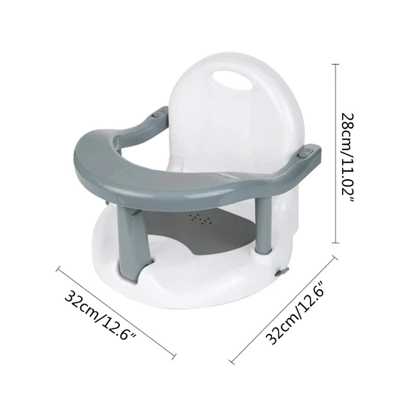 Baby Essential Foldable Non-Slip Bathing Chair - Image 5