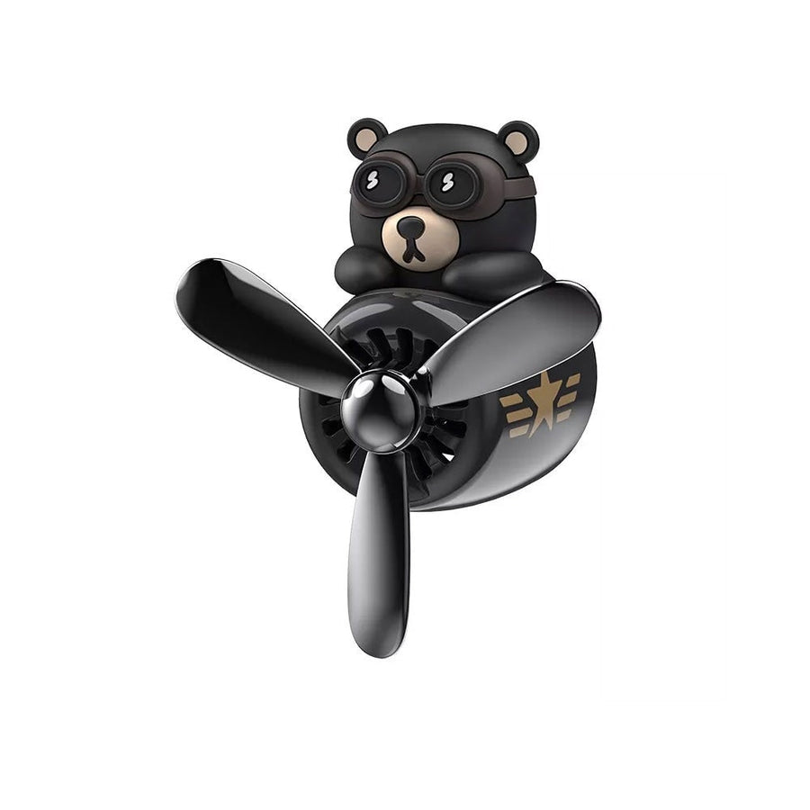 Bear Pilot Rotating Car Air Freshener - Image 7