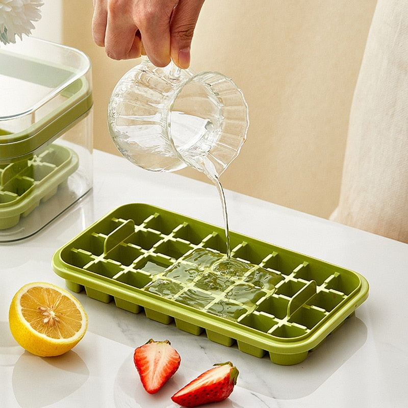 One Push Easy Large Ice Box Dispenser - Image 1