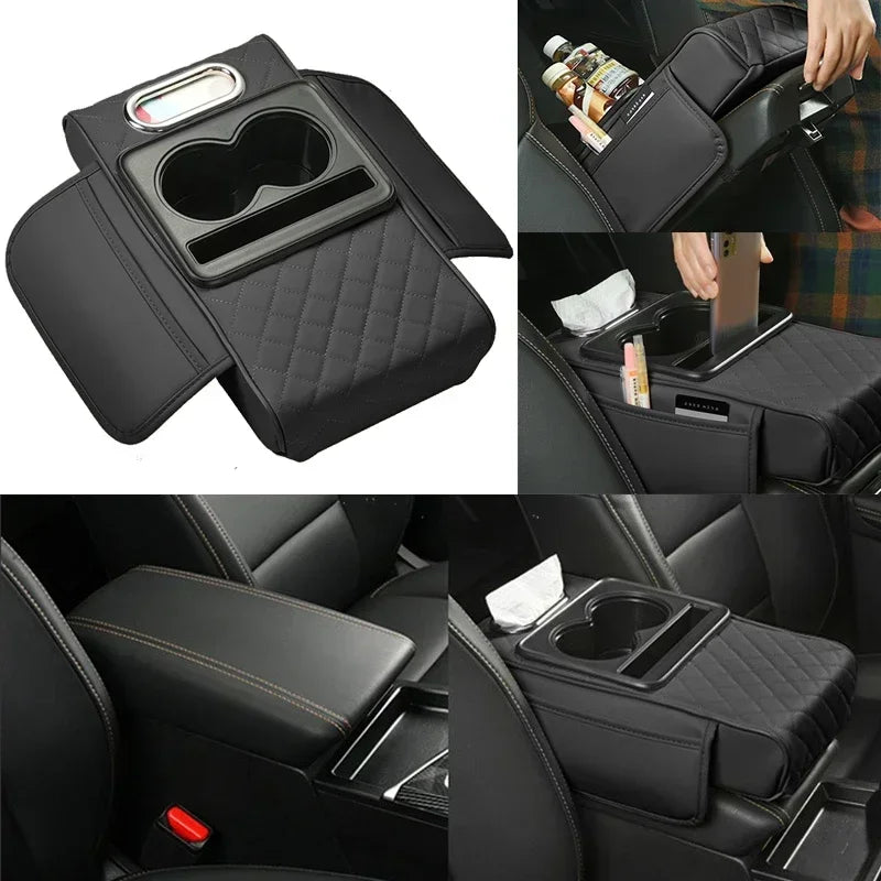 Console Craft Multi-Pocket Car Armrest Pad - Image 5