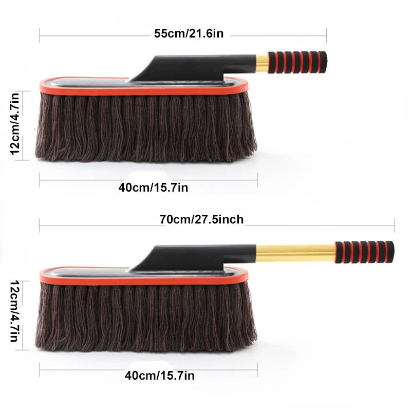 Auto Clean Telescopic Microfiber Car Dust Remover Brush - Image 9