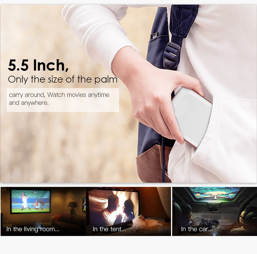Pocket Cinema Portable Smart Projector - Image 2