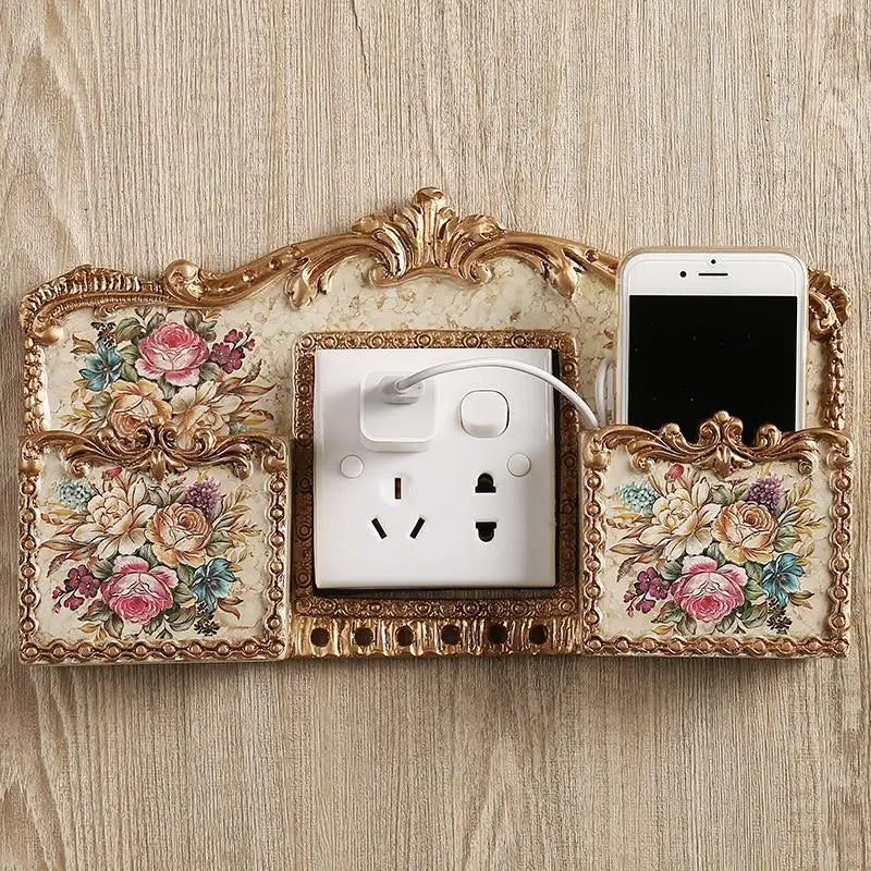 Vintage Flora Butterfly Outlet Organizer - Image 2