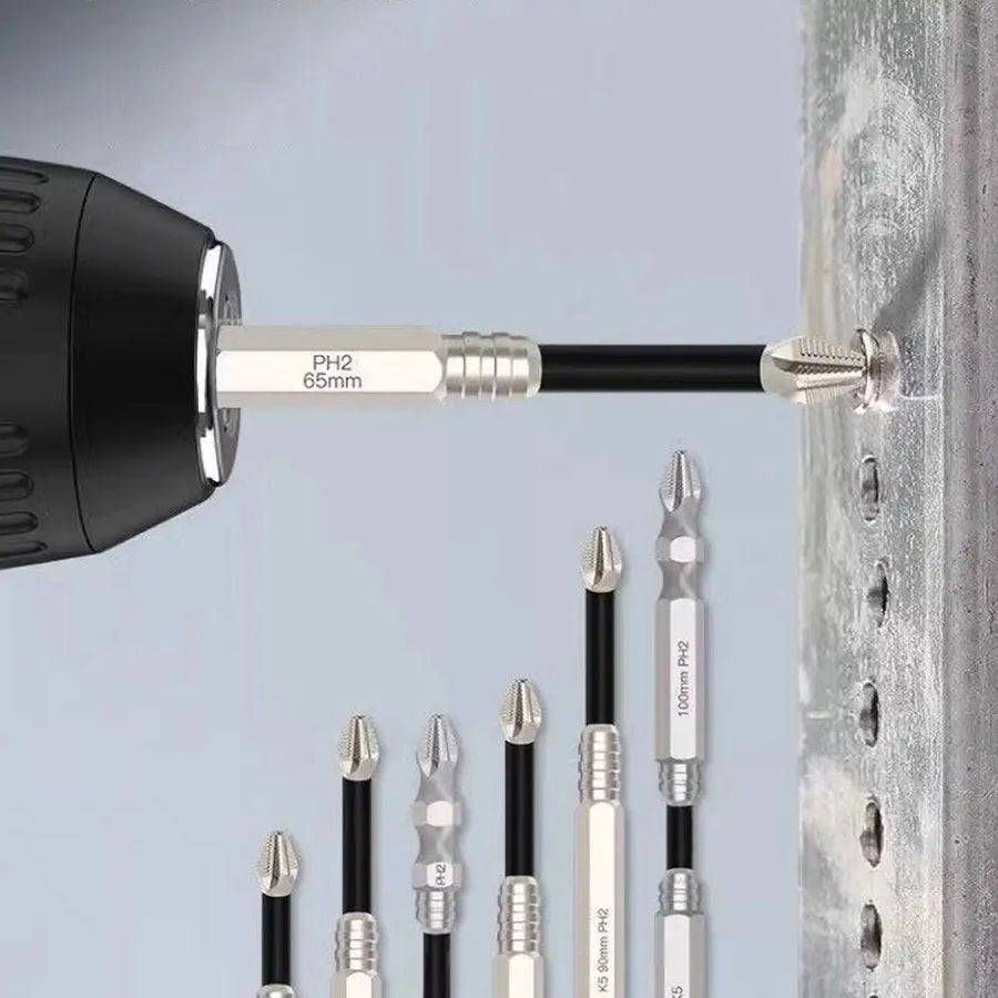 Magnetic Anti-Slip Screwdriver Bit Set - Image 1
