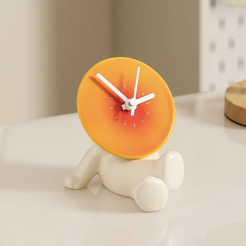 Lazy Man Time Creative Desktop Clock - Image 0