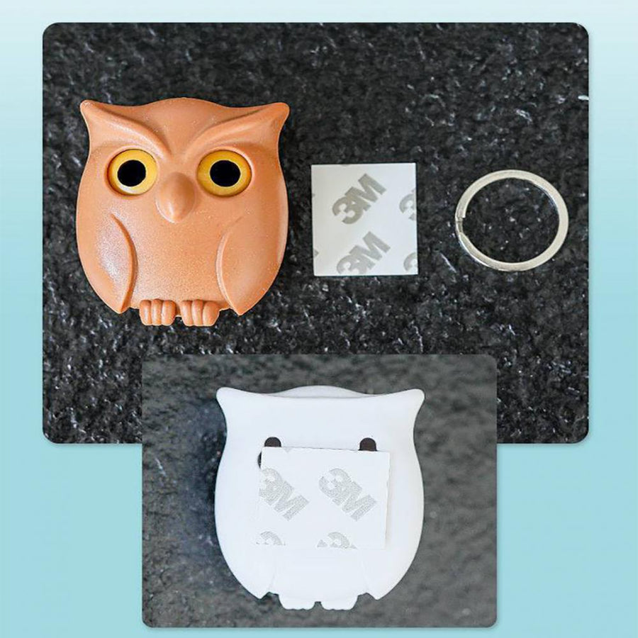 Artful Charming Animal Magnetic Keychain Organizer Hook - Image 2