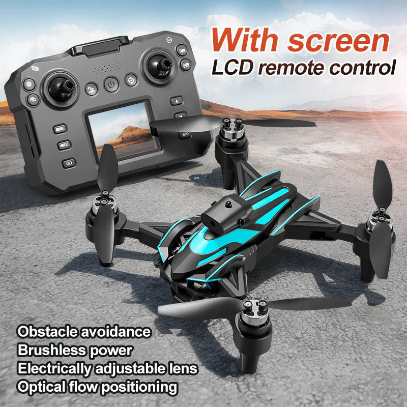 Advanced Obstacle Avoidance LCD Screen Brushless Drone - Image 1