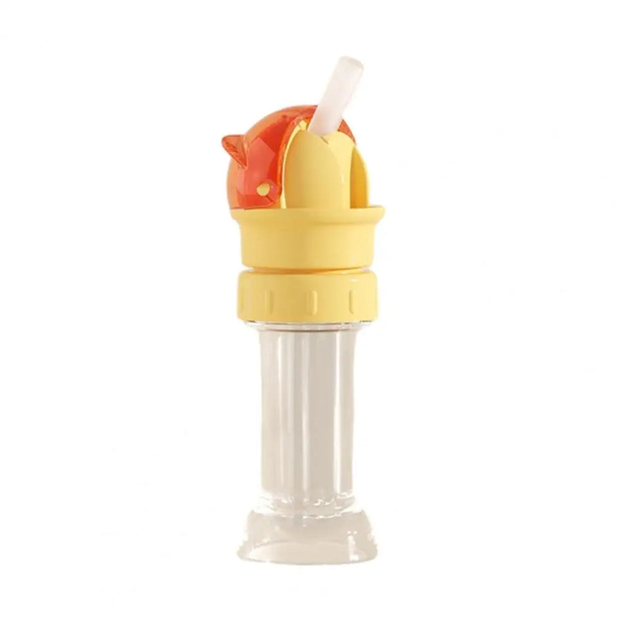 Colorful Twist-Open Built-in Straw Water Bottle - Image 5