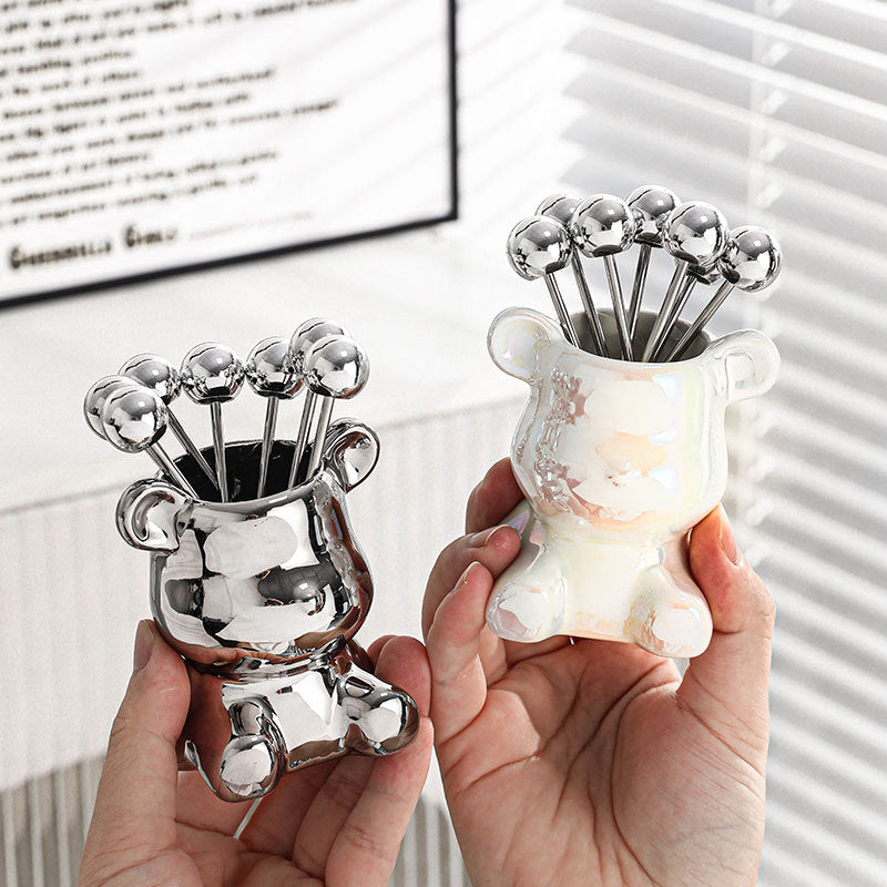 Nordic Tiny Bear Food Fruit Holder - Image 6