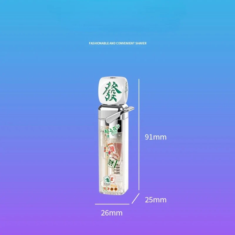 Rotating Dice Head LED Jet Flame Lighter - Image 4