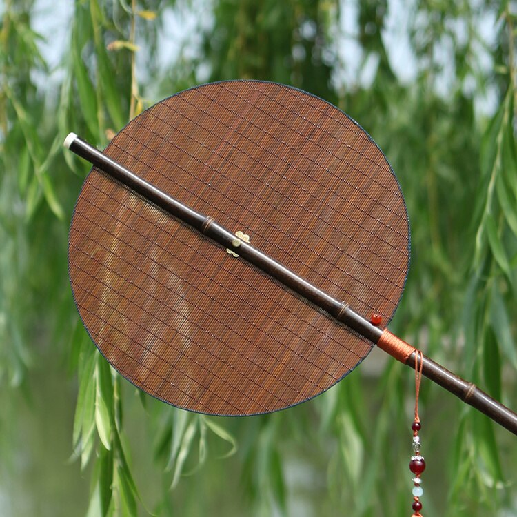 Foldable Bamboo Silk Hand Fan - Image 9