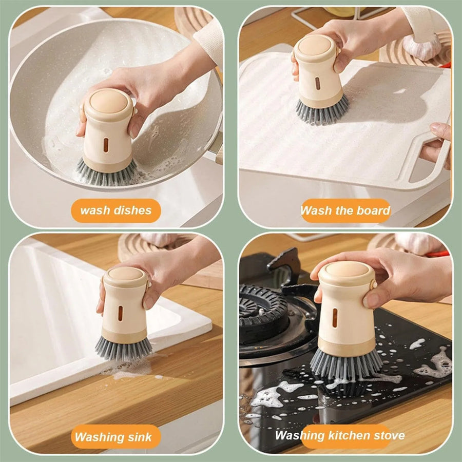 Quick Wash Ergonomic Dishwashing Brush - Image 7