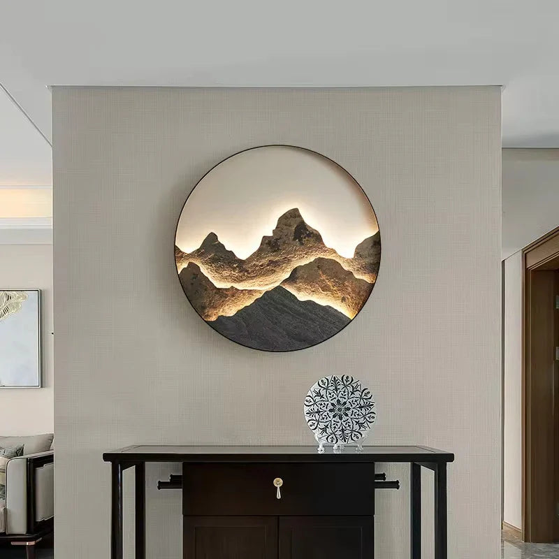 Zen-Inspired Landscape View Artsy Wall Decor - Image 5