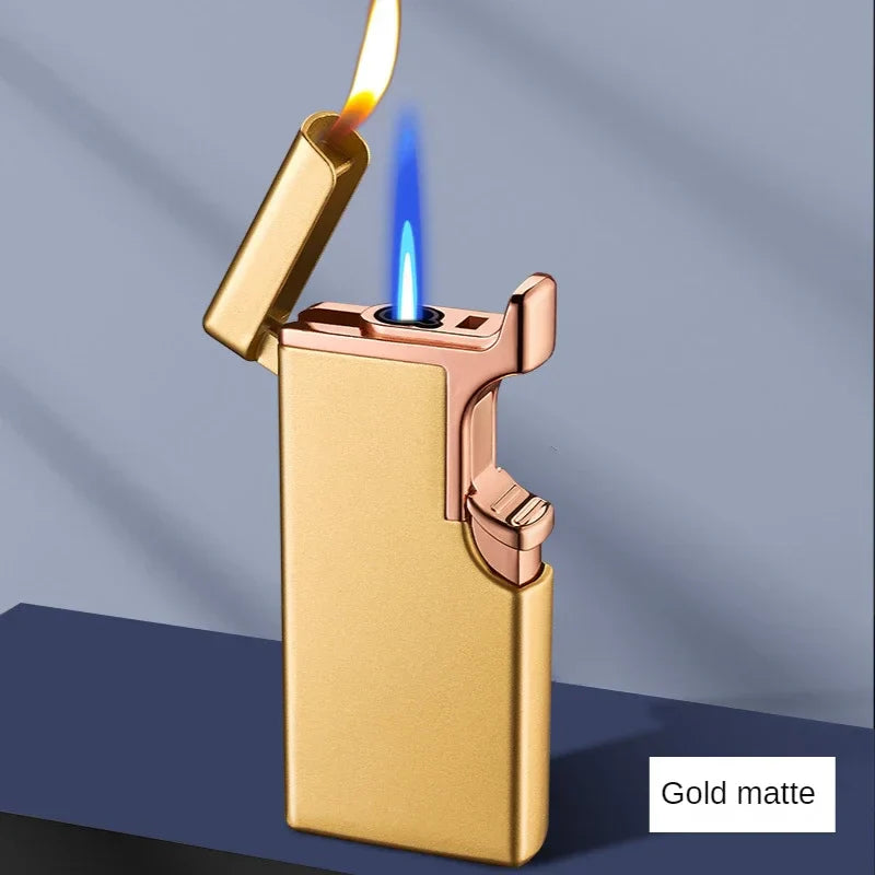 Metal Double Fire Jet Butane Lighter - Image 9