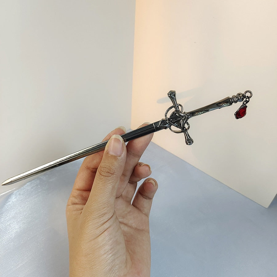 Royal Knight Sword Hairpin - Image 5