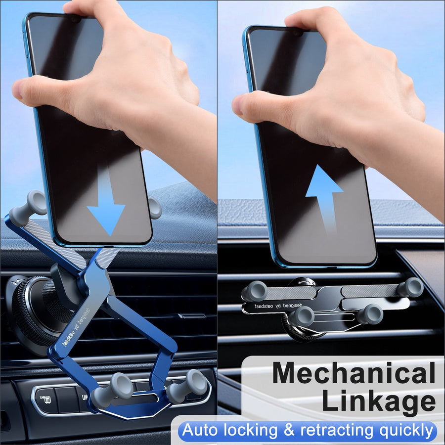 Invisible Rotatable Air Vent Mount Car Phone Holder - Image 2