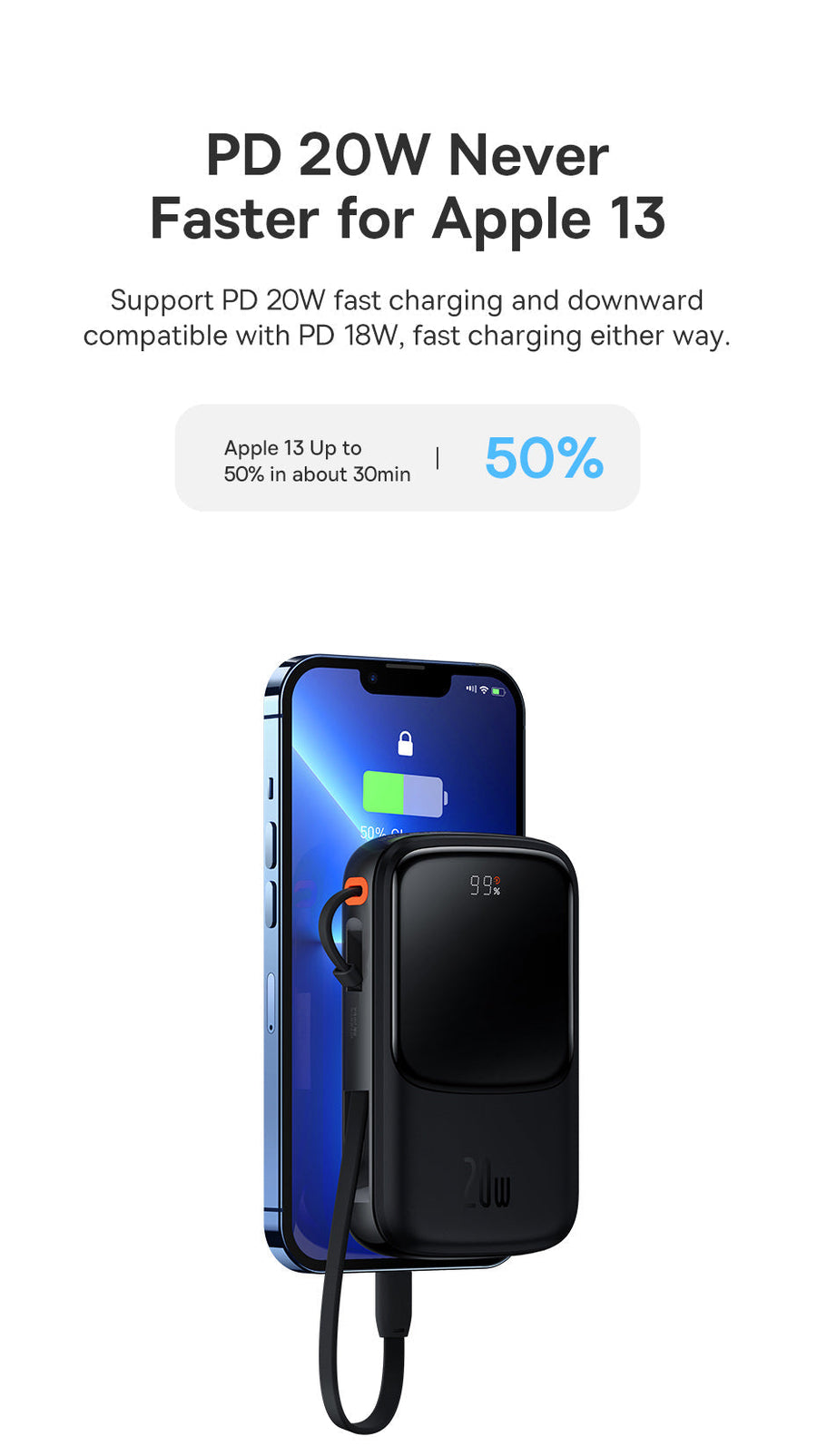 Mini Fast Charging Power Bank - Image 9