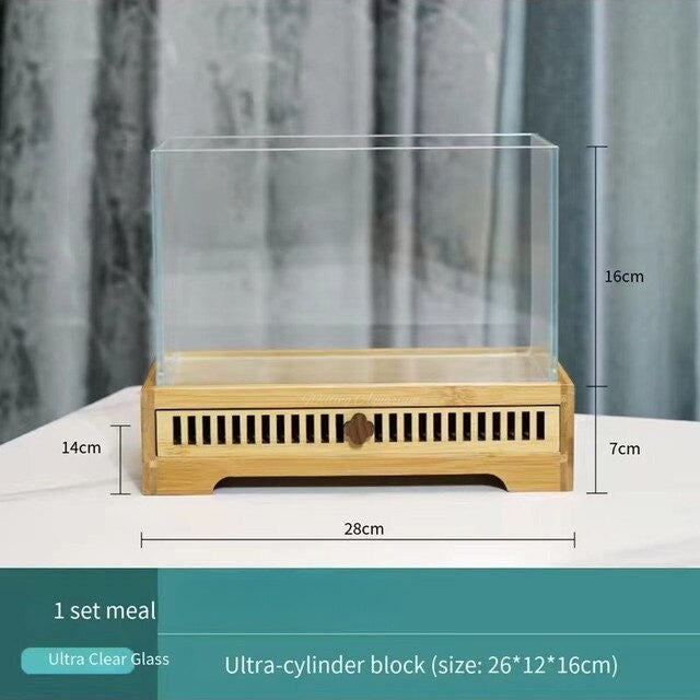 Mini Underwater Haven Desktop Aquarium - Image 6