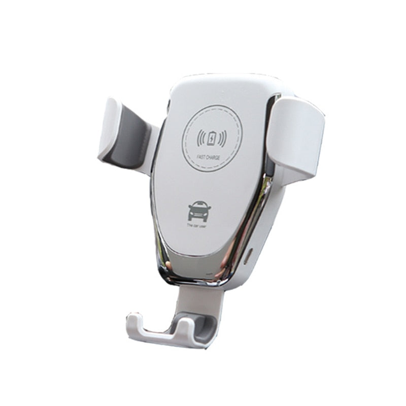 Quick Grip Auto-Clamping Wireless Charge Car Phone Holder - Image 5