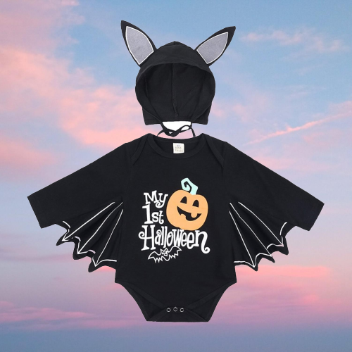Baby Bat Halloween Onesie - Image 0
