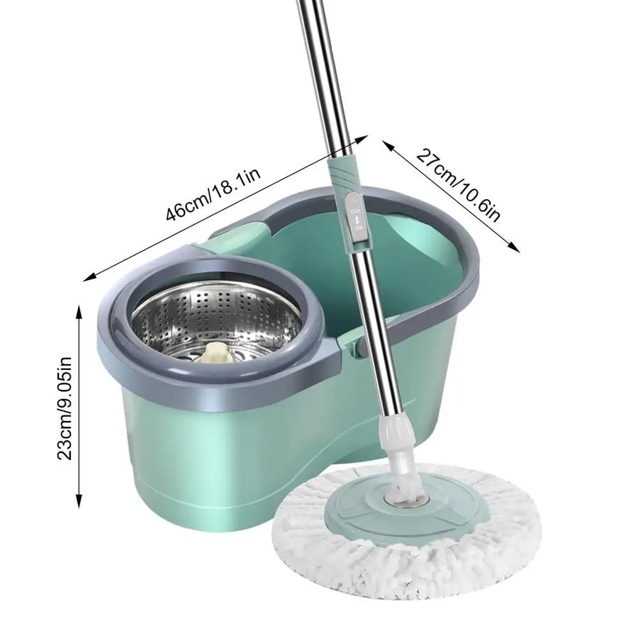 Automatic Spin Easy-Wring Mop Set - Image 5