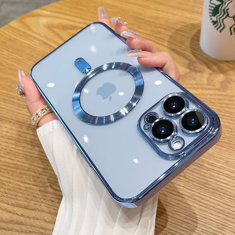 Sky Clear Transparent Silicone iPhone Case - Image 7