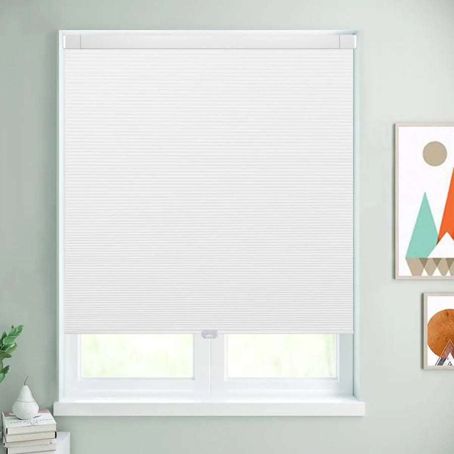 Blackout No-Drill Cordless Honeycomb Blinds - Image 0