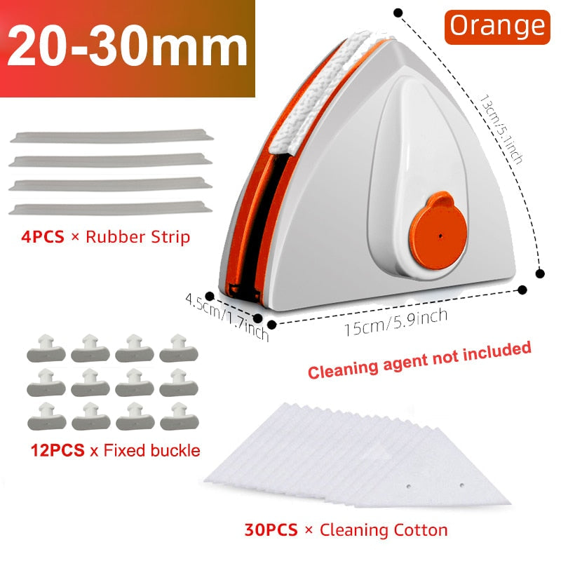 Automatic Water Discharge Magnetic Window Cleaner Gadget - Image 7