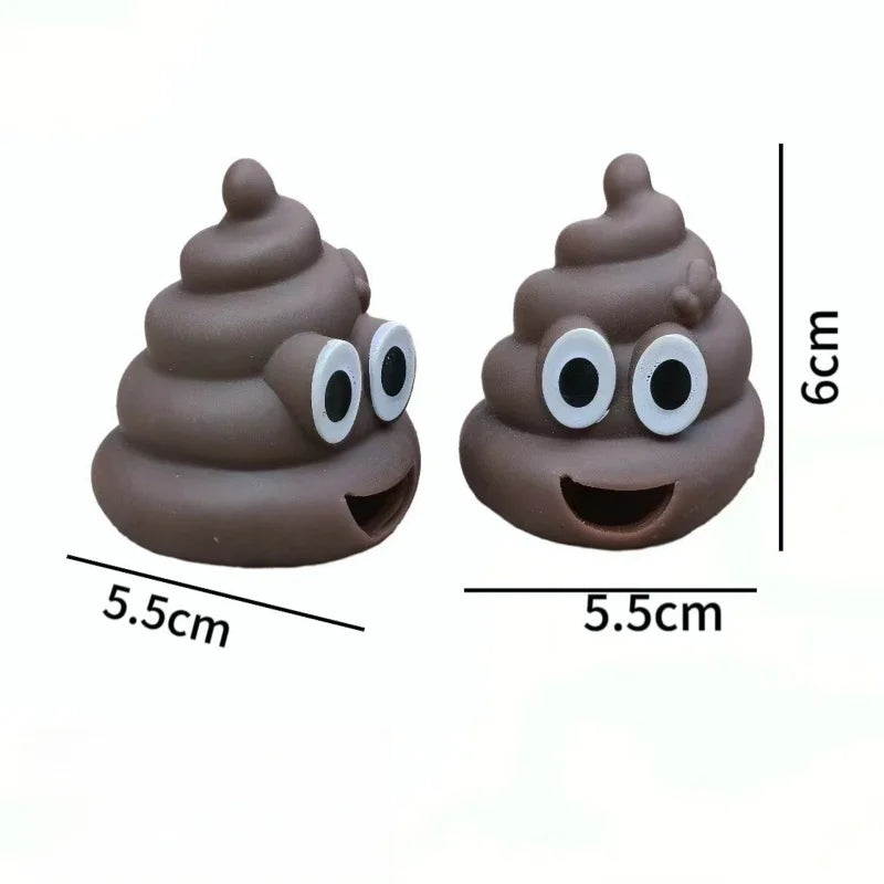 Squeeze & Release Poop Shape Stress Reliever Toy - Image 3