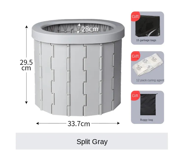 Comfy Travel Foldable Camping Toilet - Image 5