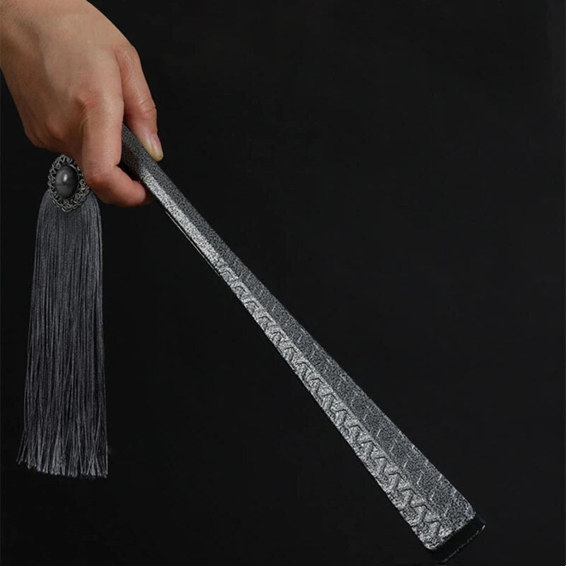 Tungsten Steel Alloy Self-Defense Folding Hand Fan - Image 4