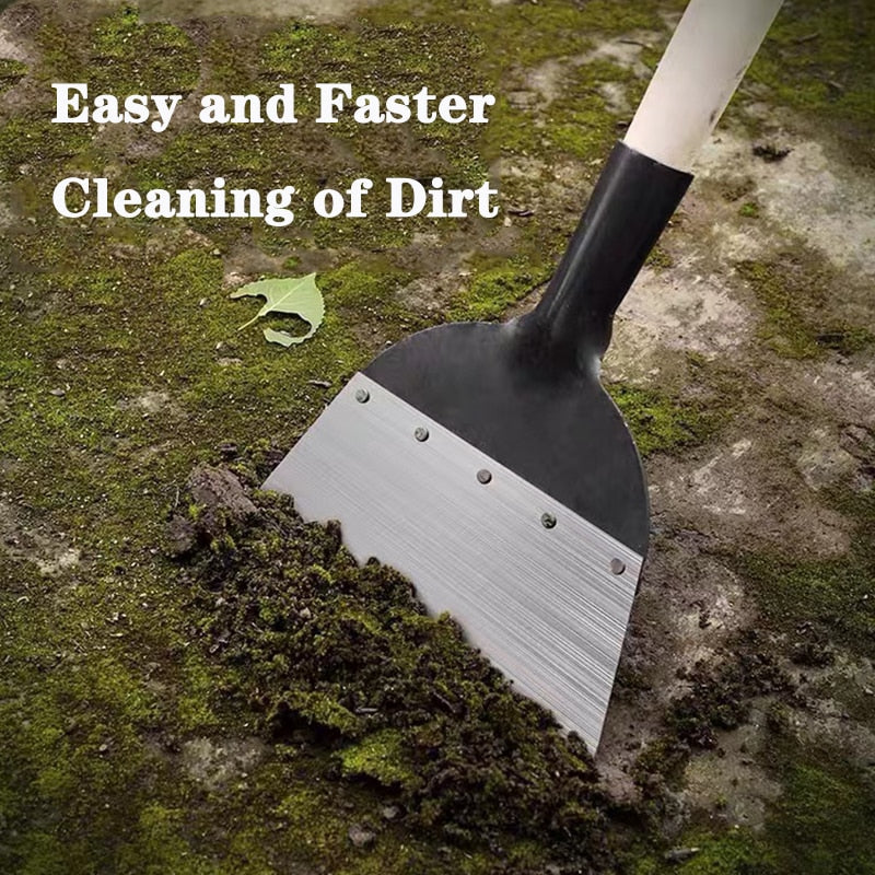 Multifunctional All-Steel Garden Cleaning Shovel - Image 1