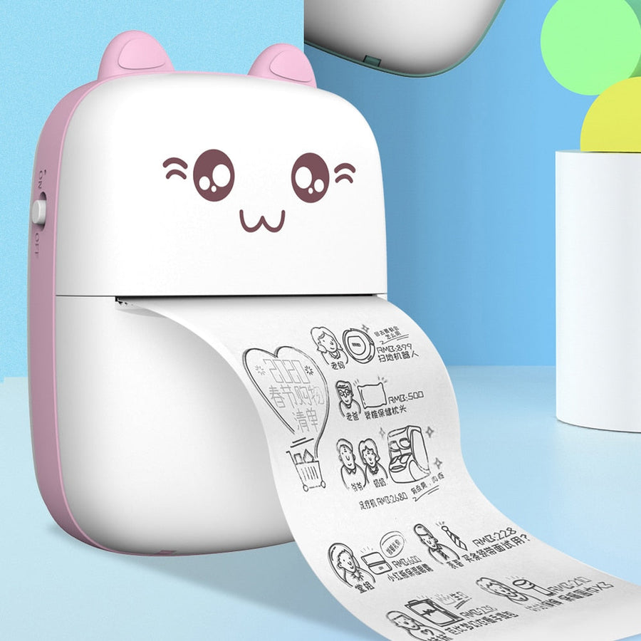Mini Cat Thermal Bluetooth Label Printer - Image 1