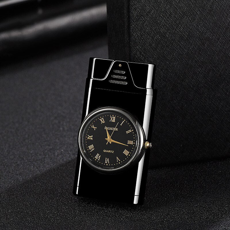 2in1 Elegant Windproof Lighter Watch - Image 1