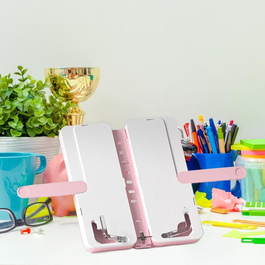 Study Now Multifunctional Foldable Book Stand Pencil Case - Image 2