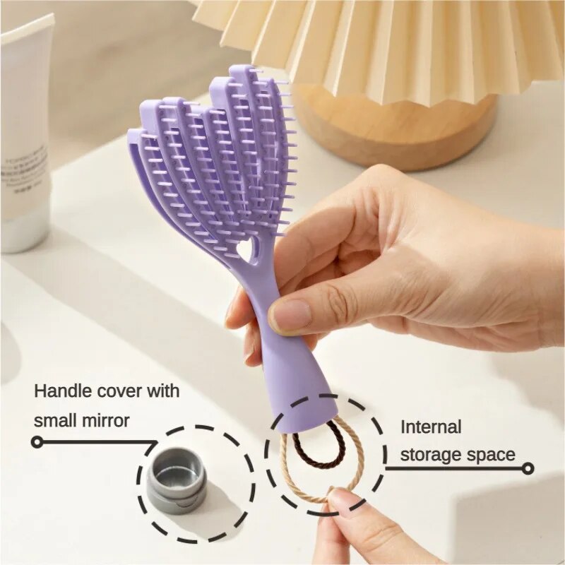 Soft Touch Scalp Massage Hair Styler Brush - Image 1