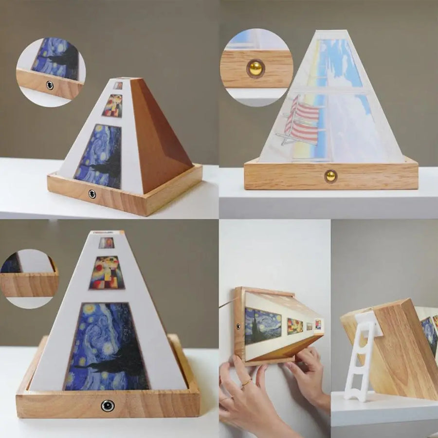 3D Vision Play Wall Lamp Art - Image 1