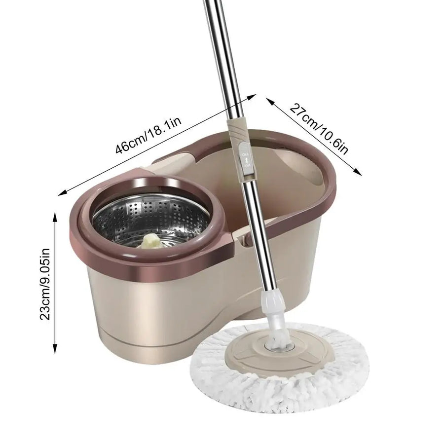 Automatic Spin Easy-Wring Mop Set - Image 6
