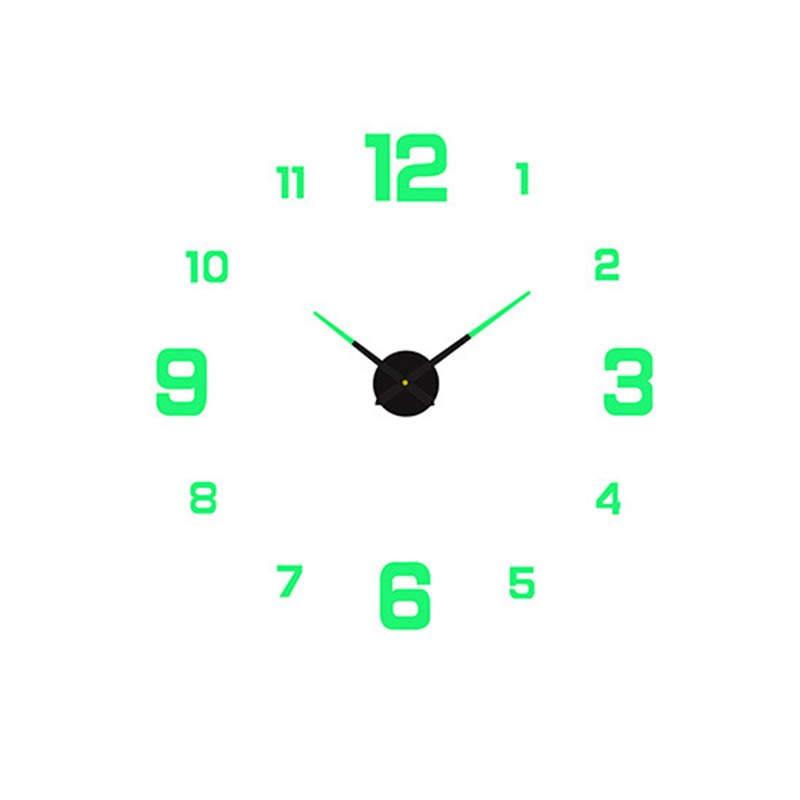 3D Luminous Silent Wall Clock - Image 7