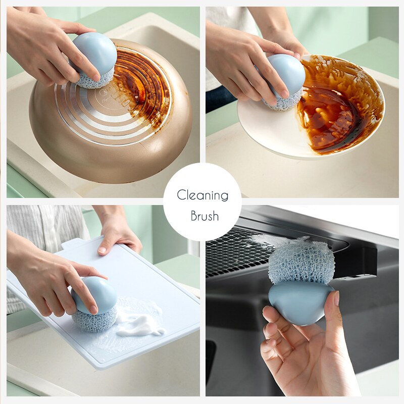 Cloud Inspired Mini Cleaning Brush - Image 4
