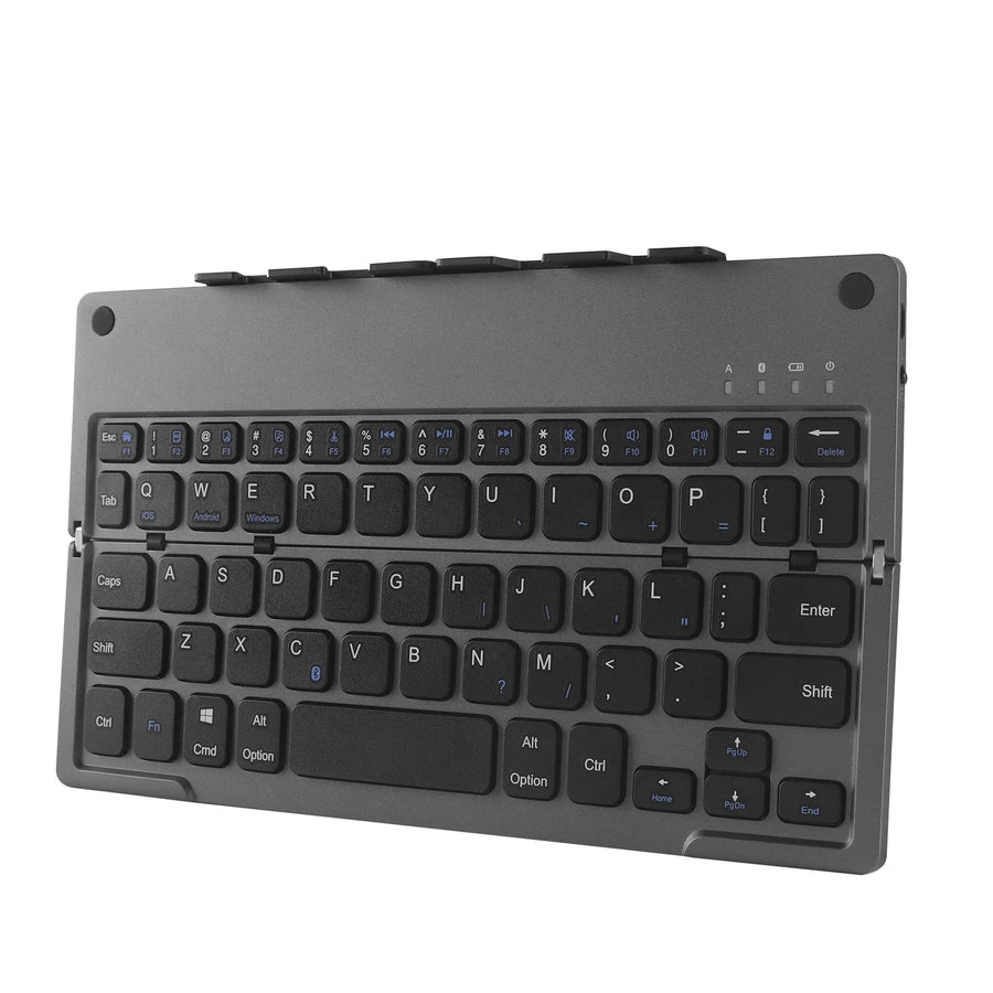 Travel-Friendly Foldable Wireless Keyboard Phone Holder - Image 6