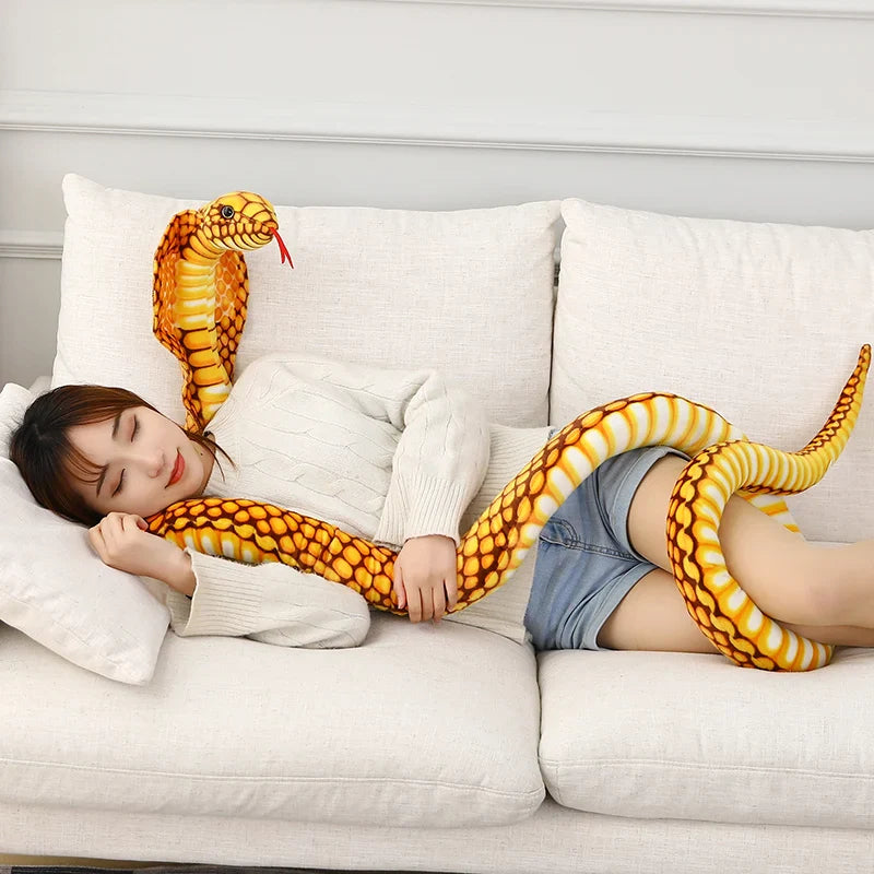 Colorful Cobra Plush Toy - Image 4